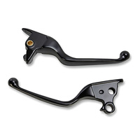 RSS BAI-H07-0593MB Clutch Hand Levers Black for Softail 15-17