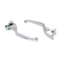 RSS BAI-H07-0597C Levers Chrome for Softail 18-Up w/Cable Clutch