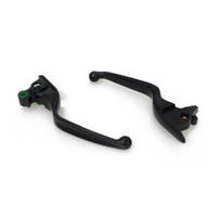 RSS BAI-H07-0597MB Hand Levers Black for Softail 18-Up