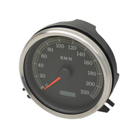 Bailey BAI-T21-6984A-22 5" KPH Electronic Speedometer for Softail 96-03/FLHR 99-03