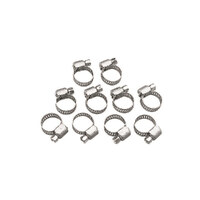 Tucker V-Twin BC-60-3518 Stainless Steel Hose Clamps for 7/32" to 5/8" OD Hose
