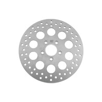Tucker V-Twin BC-66-6843 11.5" Rear Hole Design Disc Rotor Silver for Big Twin 84-Up/Sportster 84-10