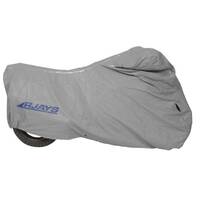 Rjays Lined Waterproof Motorcycle Cover Size-LG w/Rack