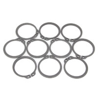 Bender Cycle Machine BCM-2284 Clutch Hub Circlip for Big Twin 91-Up (10 Pack)
