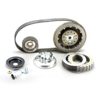Belt Drive Limited BDL-EVB-3T-4 Closed Belt Drive Kit 1-1/2" for Big Twin 70-83 w/4 Speed & Chain Final Drive (Includes Competitor Clutch)