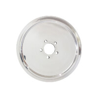 Belt Drive Limited BDL-RPP-70 70T x 1.5" Solid Rear Pulley Polished for Big Twin 80-99 w/1-1/2" Wide Belt