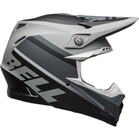 Bell 2020 Moto-9 MIPS Helmet Prophecy Matte Grey/Black/White 