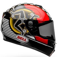 Bell 2020 SRT IOM Black/Red Helmet