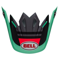 Bell Replacement Peak Prophecy Matte Green/Infrared/Black for Moto-9 MIPS Helmets