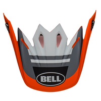Bell Replacement Peak Prophecy Matte Orange/Black/Grey for Moto-9 MIPS Helmets