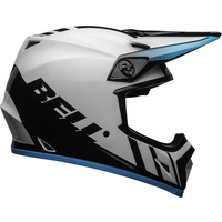 Bell 2020 MX-9 MIPS Dash White/Blue Helmet