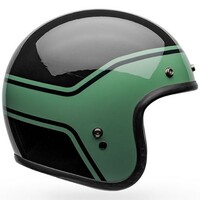 Bell 2020 Custom 500 Streak Black/Green Helmet