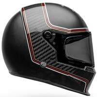 Bell 2020 Eliminator Carbon RSD The Charge Matte & Gloss Black Helmet