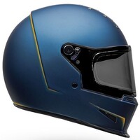 Bell 2020 Eliminator Vanish Matte Blue/Yellow Helmet