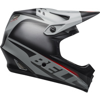 Bell 2020 Moto-9 MIPS Glory Matte Black/Grey/Crimson Youth Helmet