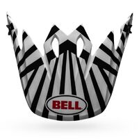 Bell Replacement Peak for MX-9 MIPS Helmet Tagger Check Me Out Black/White