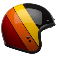 Bell Custom 500 Riff Black/Yellow/Orange/Red Helmet