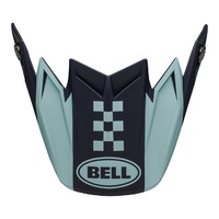 Bell Replacement Peak for Moto-9 Flex Helmets Breakaway Matte Navy/Light Blue
