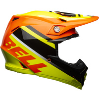 Bell 2021 Moto-9 MIPS Prophecy Yellow/Orange/Black Helmet