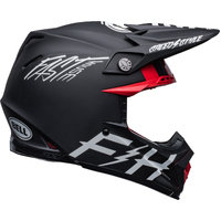 Bell Moto-9S Flex Helmet Fasthouse Tribe Matte/Gloss Black/White