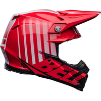 Bell 2023 Moto-9S Flex Sprint Matte/Gloss Red/Black Helmet