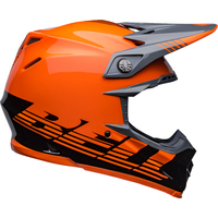 Bell 2023 Moto-9 MIPS Louver Black/Orange Helmet