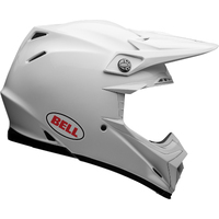 Bell 2023 Moto-9S Flex Solid White Helmet