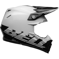 Bell Moto-9 Helmet MIPS Louver Black/White