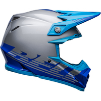 Bell Moto-9 Helmet MIPS Louver Grey/Blue