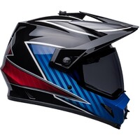Bell 2022 MX-9 ADV MIPS Helmet Dalton Black/Blue