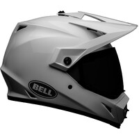 Bell 2023 MX-9 Adventure MIPS Solid White Helmet