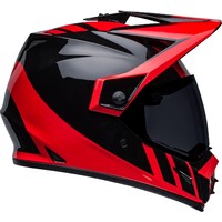 Bell MX-9 Adventure MIPS Dash Black/Red Helmet