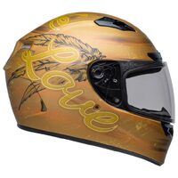 Bell Qualifier DLX MIPS Hartluck Live Matte Gold Helmet