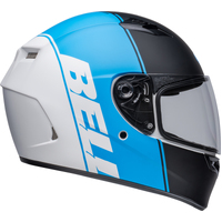 Bell Qualifier Ascent Matte Black/Cyan Helmet
