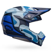Bell Moto-10 Spherical Ferrandis Mechant Matte & Gloss Dark Blue/Light Blue Helmet