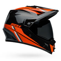 Bell MX-9 Adventure MIPS Alpine Black/Orange Helmet