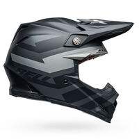 Bell Moto-9S Flex Banshee Satin Black/Silver Helmet