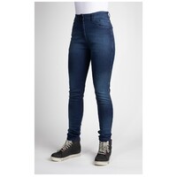 Bull-It 2021 Tactical Icona II Blue Slim Ladies Short Jeans