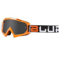 Blur B-10 Goggle Two Face Orange/Black/White w/Silver Lens