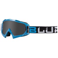 Blur B-10 Goggle Two Face Blue/Black/White w/Silver Lens