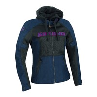 Bering Lady Spirit Black/Blue Womens Textile Jacket