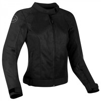 Bering Lady Nelson Black Textile Womens Jacket [Size:2XL]