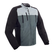 Bering Crosser Grey/Black Textile Jacket