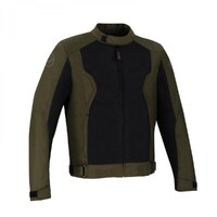 Bering Riko Khaki/Black Textile Jacket