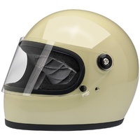 Biltwell Gringo S Vintage White Helmet