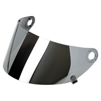 Biltwell Flat Visor Shield Chrome Mirror for Gringo S GEN2 Helmets