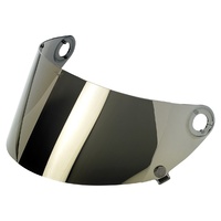 Biltwell Flat Visor Shield Gold Mirror for Gringo S GEN2 Helmets