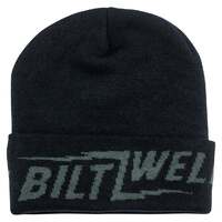 Biltwell Inc. Woven Bolts Beanie Black