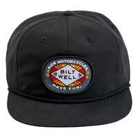 Biltwell Inc. RMHF 2 Snapback Hat Black
