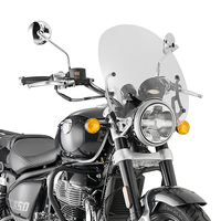Givi 9058A Clear Windshield 38 x 42 cm for Royal Enfield Super Meteor 650 2023